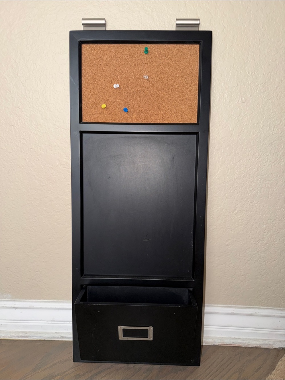 Pottery Barn Daily Organization Wall System Wood Hanging File Home Office
No Rod